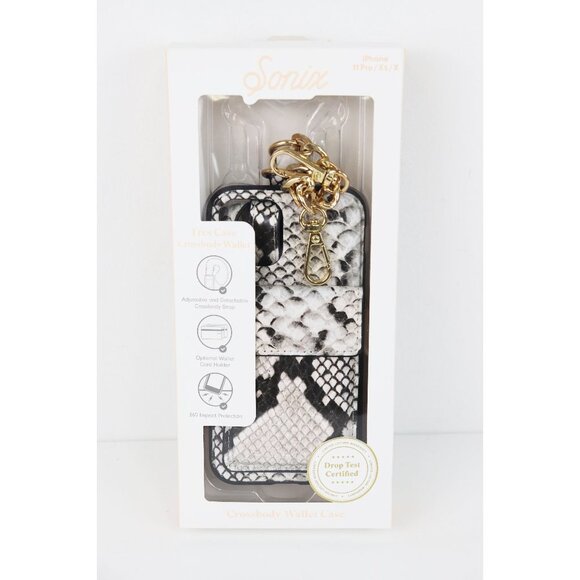 NWT Sonix Gray Python Wallet 11 Pro Phone Case - Picture 4 of 12